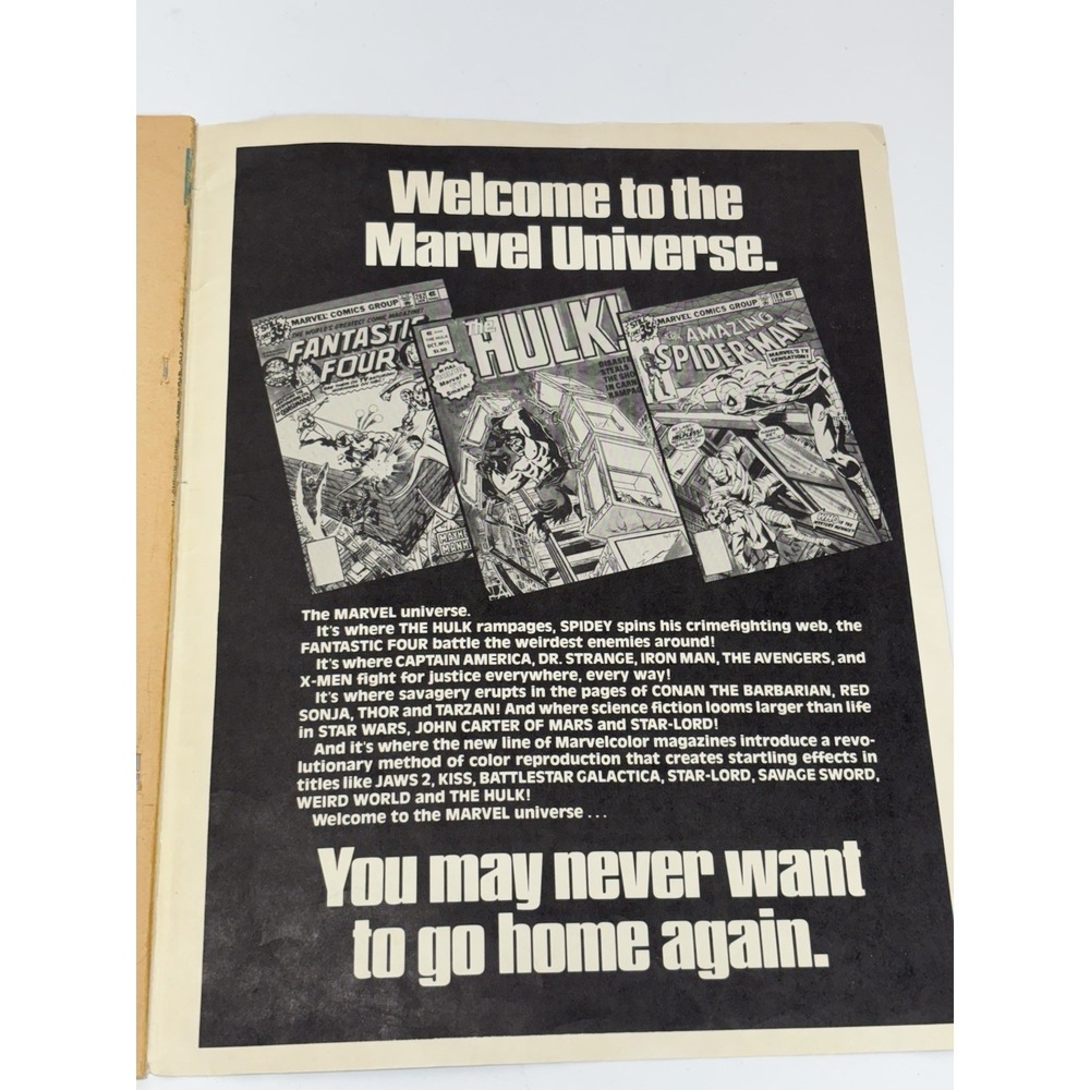 Battlestar Galactica Marvel Super Special #8-Full Page color Poster 1978 Large - Picture 11 of 11